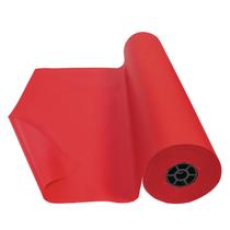 Rolo de Papel Colorations Dupla Face Vermelho Chama 91 cm x 305 m