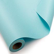 Rolo de papel de embrulho Burymento Kraft 43cm x 10m Azul claro