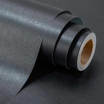 Rolo de papel de embrulho Yarcony Shimmer Charcoal Black