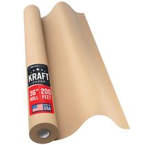 Rolo de Papel Kraft Marrom Bryco Goods 91 cm x 61 m Resistente Rolo de Papel Kraft Marrom Bryco Goods 91 cm x 61 m Resistente