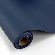 Rolo de papel Kraft Merture para embrulho de presente 76x10 m azul marinho