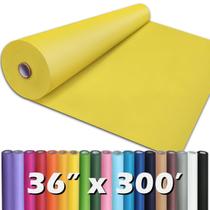 Rolo de Papel Kraft PH PERKHOMY Amarelo Limão 91 cm x 91,5 m 80 GSM Rolo de Papel Kraft PH PERKHOMY Amarelo Limão 91 cm x 91,5 m 80 GSM