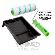 Rolo de Pintura 23cm e Bandeja Condor Kit Pintura Completo