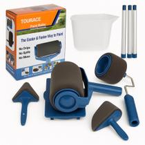 Rolo De Pintura Com Reservatorio Com Kit 6 Peças Re09 Snel Home