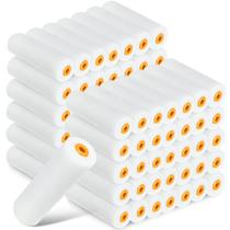 Rolo de pintura em espuma Nuogo 120 unidades de espuma de alta densidade de 10 cm branco