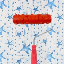 Rolo de pintura estampado Nichiyo EG208T 18cm para decoração de parede Rolo de pintura estampado Nichiyo EG208T 18cm para decoração de parede