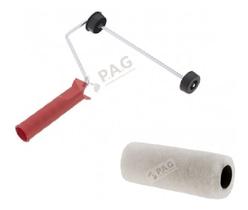 Rolo de pintura la carneiro fenolico 18cm c/ cabo garfo pressao p.a.g Rolo de pintura la carneiro fenolico 18cm c/ cabo garfo pressao p.a.g