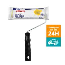 Rolo de pintura Lâ Polipop 15cm para Pintura de Parede de Casa Compel zero respingo