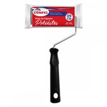 Rolo De Poliester Compel 9Cm - Kit C/12 Pecas