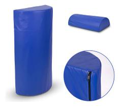 Rolo De Posicionamento Meia-lua Natural Care 60x36 Azul Napa Rolo De Posicionamento Meia-lua Natural Care 60x36 Azul Napa