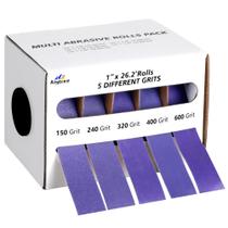 Rolo de tecido de esmeril Alytree 150 240 320 400 600 Grits - 8m
