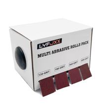 Rolo de tecido de esmeril LYFJXX, lixa 120, 180, 360, 600 grãos, 6 m