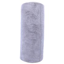 Rolo de toalhas em microfibra 30x30cm 200gsm cinza 50 unidades - sgt