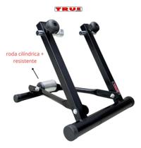 Rolo De Treino Bicicleta TRUE FIT Dobravel Com Suporte Base Niveladora Rolo De Treino Bicicleta TRUE FIT Dobravel Com Suporte Base Niveladora