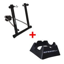 Rolo De Treino Bike Alt Cicle AL200 Mais Base Niveladora AL318 Rolo De Treino Bike Alt Cicle AL200 Mais Base Niveladora AL318