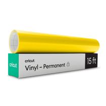 Rolo de vinil Cricut Premium Permanent Stone Amarelo 30,48 cm x 4,57 m Rolo de vinil Cricut Premium Permanent Stone Amarelo 30,48 cm x 4,57 m