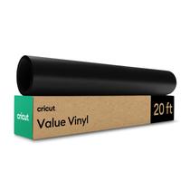 Rolo de vinil Cricut Value Permanent Matte Black 30,5 cm x 6,1 m Rolo de vinil Cricut Value Permanent Matte Black 30,5 cm x 6,1 m