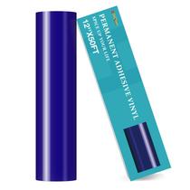 Rolo de vinil HTVRONT Royal Blue Permanent 3,66 x 15,24 m