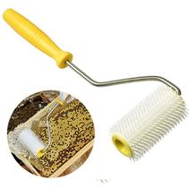 Rolo Desoperculador Apicultura Favo Mel De Nylon Cabo Pltco Rolo Desoperculador Apicultura Favo Mel De Nylon Cabo Pltco