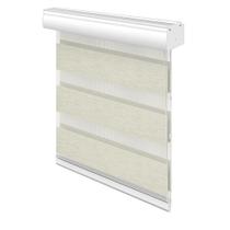 Rolo double vision c/ bando 1,40 x 1.60 cor bege