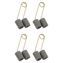 Rolo Duplo De Espuma Pinta Grade Ferro 5cm Roma- 4 Peças