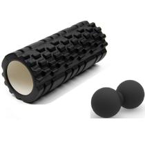 Rolo e Bola Dupla Massagem Liberação Miofascial Lacrosse