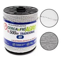 Rolo eletroplastico cordoalha aco 15x6 - 500mt igecast