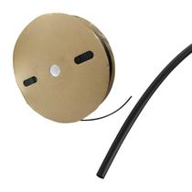 Rolo Espaguete Tubo Termo Retrátil 2mm Preto 200 Metros Rolo Espaguete Tubo Termo Retrátil 2mm Preto 200 Metros