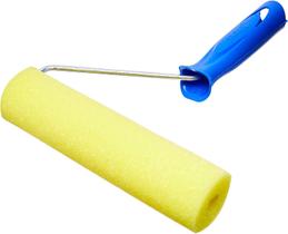 Rolo Espuma Amarela Poliester com Suporte, Tigre 61341150, Rolo Espuma Amarela Poliester com Suporte, Tigre 61341150,