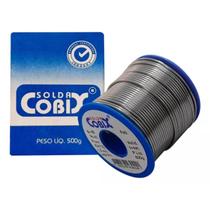 Rolo Estanho Para Solda Eletrônica 1mm 60x40 Cobix Rolo Estanho Para Solda Eletrônica 1mm 60x40 Cobix