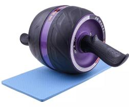 Rolo Exercício Abdominal Profissional Estabilizadora Retorno Roda Larga Fitness Musculação Rolo Exercício Abdominal Profissional Estabilizadora Retorno Roda Larga Fitness Musculação