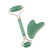 Rolo Facial De Resina E Massageador Gua Sha Para Cuidados Com a Pele Do Rosto, Olhos, Pescoço E Rolo Facial De Resina E Massageador Gua Sha Para Cuidados Com a Pele Do Rosto, Olhos, Pescoço E