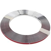 Rolo filete friso prata adesivo carros motos 10mm 7 metros universal Rolo filete friso prata adesivo carros motos 10mm 7 metros universal