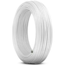 Rolo Fio Cabo Automotivo Cobre Cabinho Som Branco 1,50mm 100m