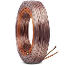 Rolo Fio Cabo Paralelo Bicolor Automotivo Cristal 20,75mm 100m Rolo Fio Cabo Paralelo Bicolor Automotivo Cristal 20,75mm 100m