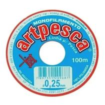 Rolo Fio De Nylon 0,25mm p/Artesanato 100m - Artpesca Rolo Fio De Nylon 0,25mm p/Artesanato 100m - Artpesca