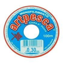 Rolo Fio De Nylon 0,30mm p/Artesanato 100m - Artpesca