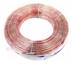 Rolo Fio Paralelo Cabo Permak Cristal 2 X 2,50Mm - 100 M