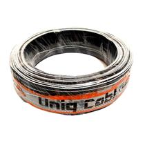 Rolo Fio Paralelo Preto 2x0,50mm Som Ambiente - 100 Metros 0,5mm Completo Automotivo Alto Falante