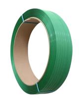 Rolo Fita de Arquear PET Verde 19mm x 0,8mm Ultra Resistente para Palletização Aprox. 8kg 350m