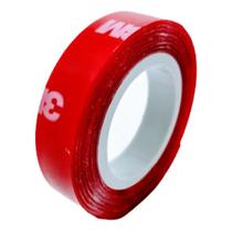 Rolo Fita Dupla Face 9.5mm X 3m Transparente Universal