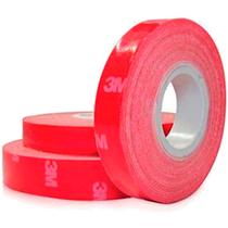 Rolo Fita Dupla Face Universal Vermelho Rolo Fita Dupla Face Universal Vermelho