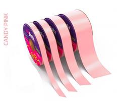 Rolo Fita Lisa Candy Pink - 20mm x 50m - EmFesta Rolo Fita Lisa Candy Pink - 20mm x 50m - EmFesta