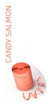 Rolo Fitilho Candy Salmon - 5mm x 50m - EmFesta Rolo Fitilho Candy Salmon - 5mm x 50m - EmFesta
