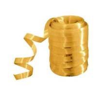 Rolo Fitilho Dourado - 5mm x 50m - EmFesta Rolo Fitilho Dourado - 5mm x 50m - EmFesta