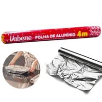 Rolo Folha Papel De Alumínio 30cm x 4m Vabene