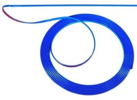 Rolo Friso Azul Filete Universal Flexivel 6mm X 6 Metros Autocolante