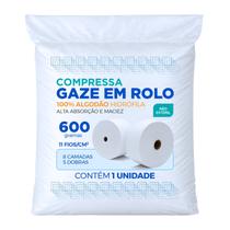 Rolo Gaze Tipo Queijo Compressa Hidrófila 91cm 11 fios 600g