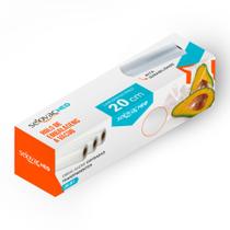 Rolo Gofrado Transparente para Vácuo 20cm x 5m Caixa