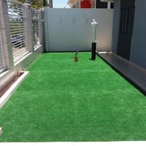 Rolo Grama Sintética 7mm Tapete Artificial Jardim Verde 1m²